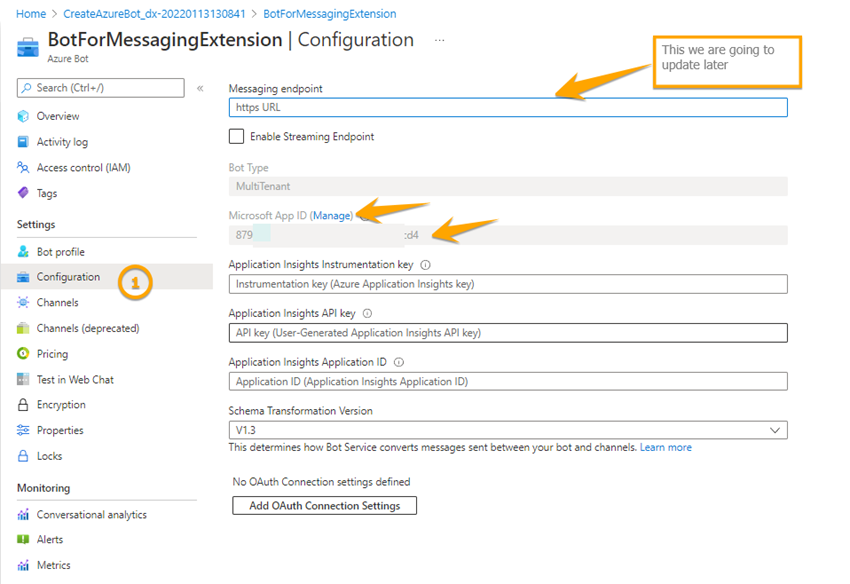 How to create Action based Messaging Extension as Teams App